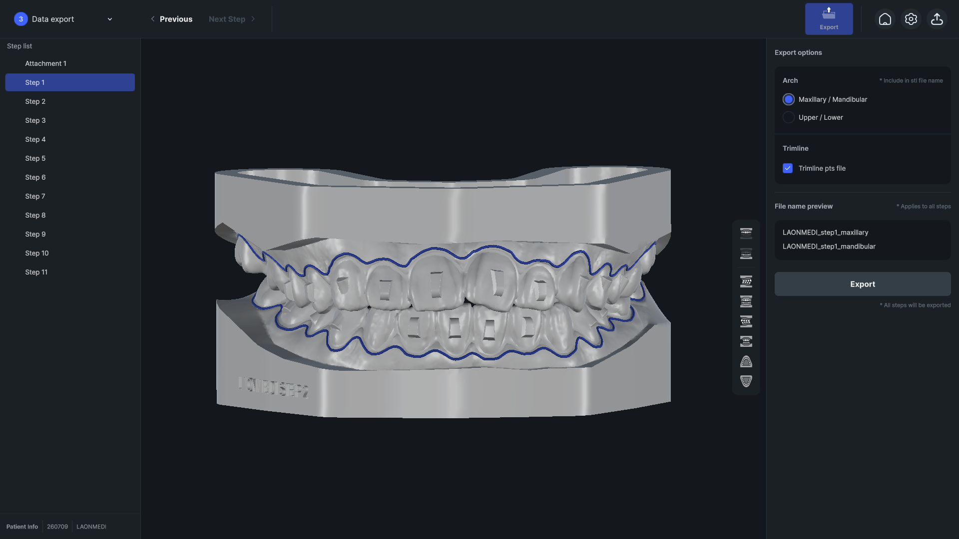 STL 일괄 Export
